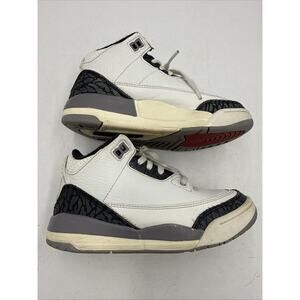 Size 13 (PS) - Jordan 3 Retro Low White Cement Reimagined